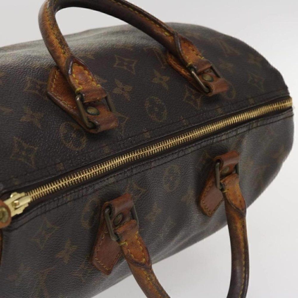 LOUIS VUITTON Monogram Speedy 30 Hand Bag - Picture 6 of 15